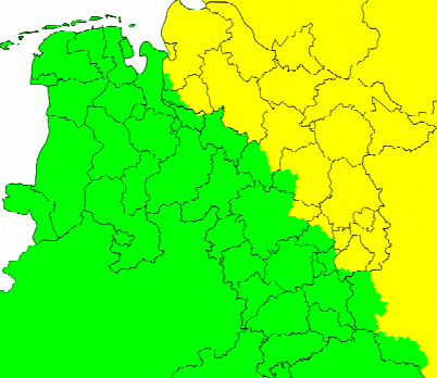 Aktuelle Unwetterwarnungen Niedersachsen