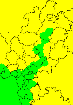 Aktuelle Unwetterwarnungen Hessen